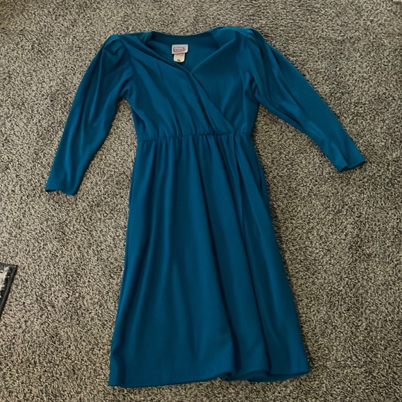 Vintage 80s California Looks Dress - Picture 1 of 5